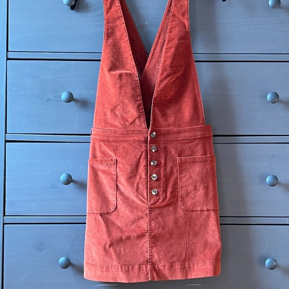 Free People Corduroy Skirt Romper - Picture 1 of 3